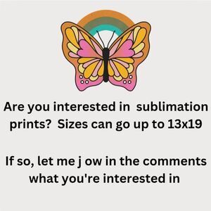 13x19 sublimation prints. Bundles only